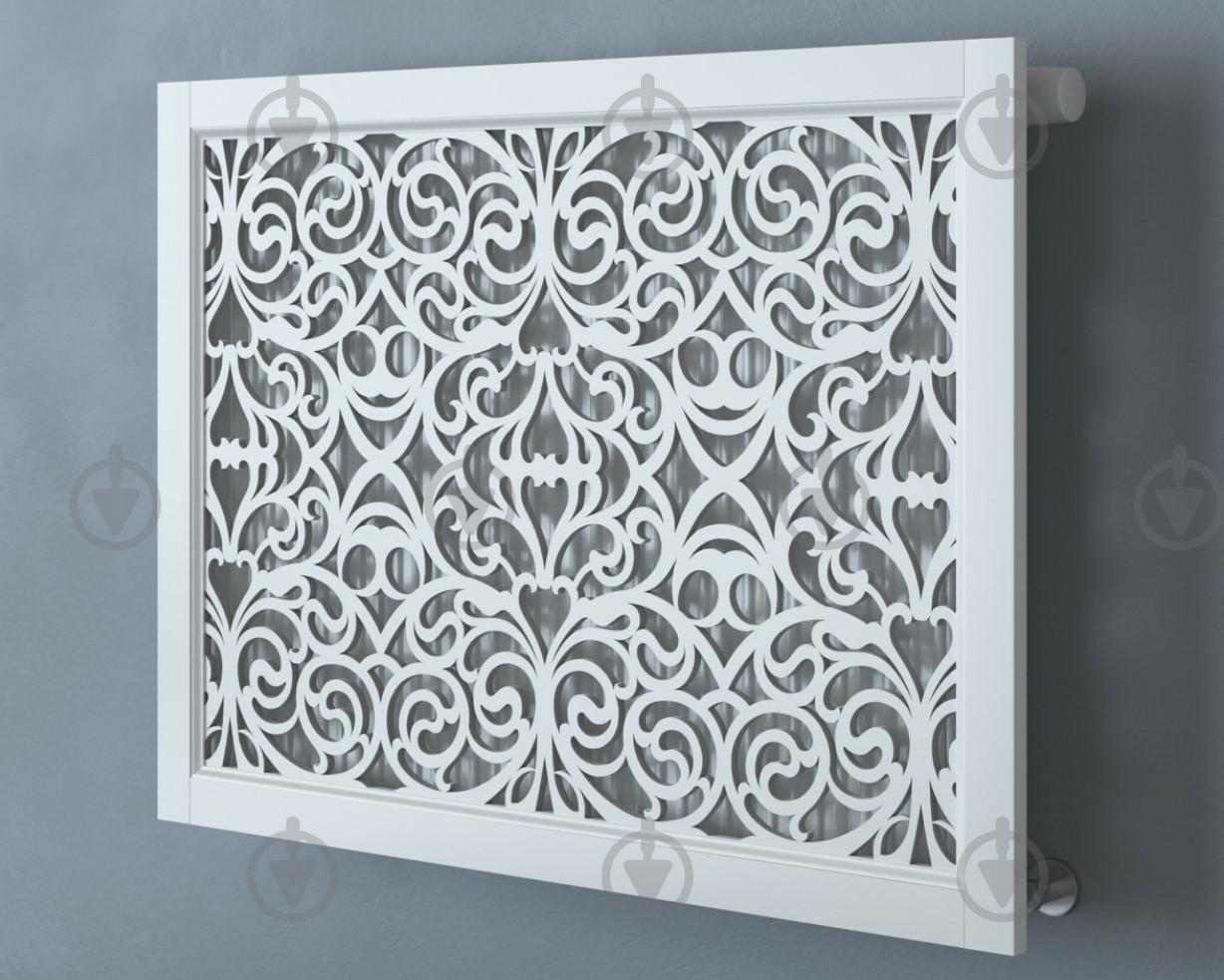 Экран-решетка декоративная на батарею отопления R27-F60 Белый (25281785)