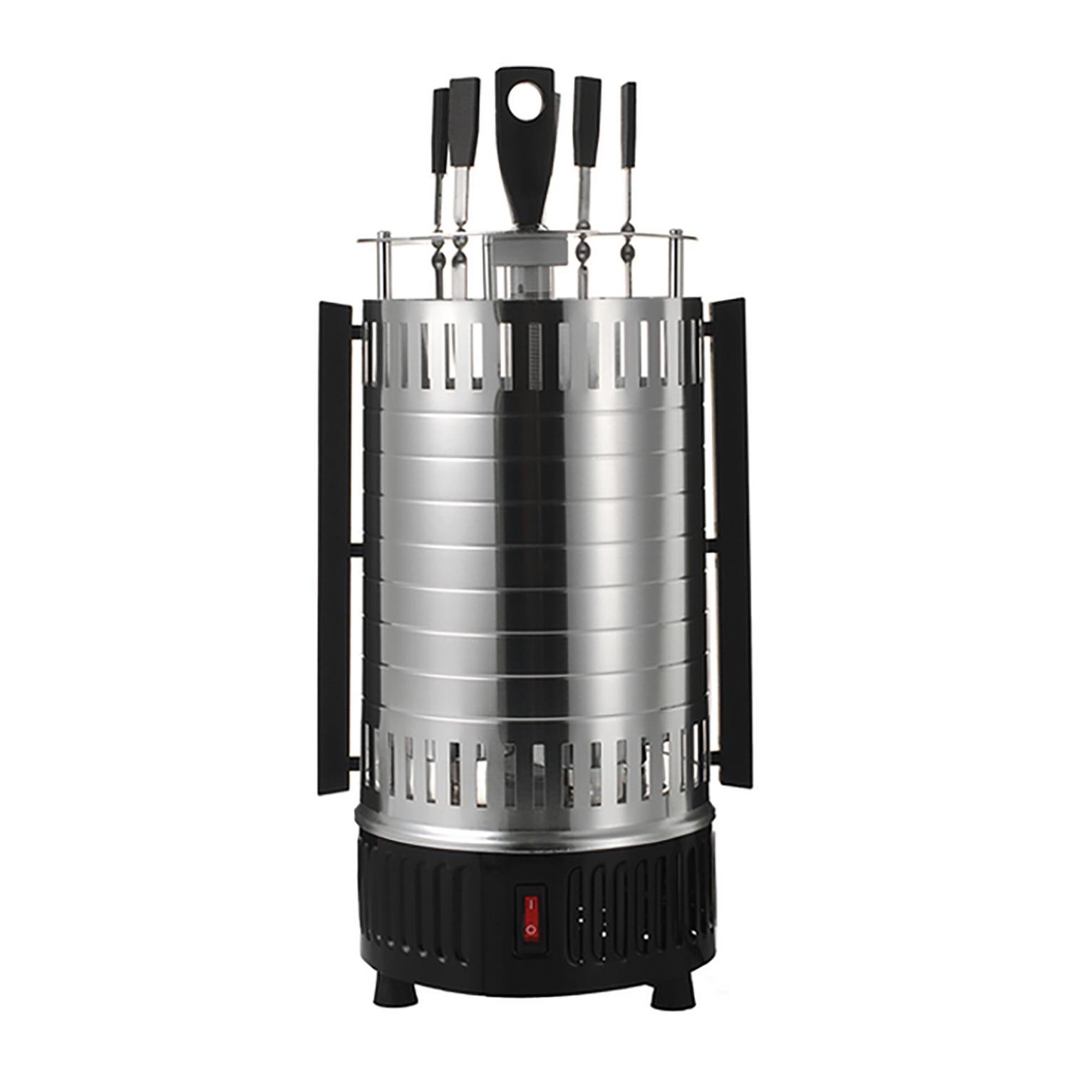 Электрошашлычница ViLgrand V10052 на 5 шампуров с автовращением 1000 Вт (28854697)