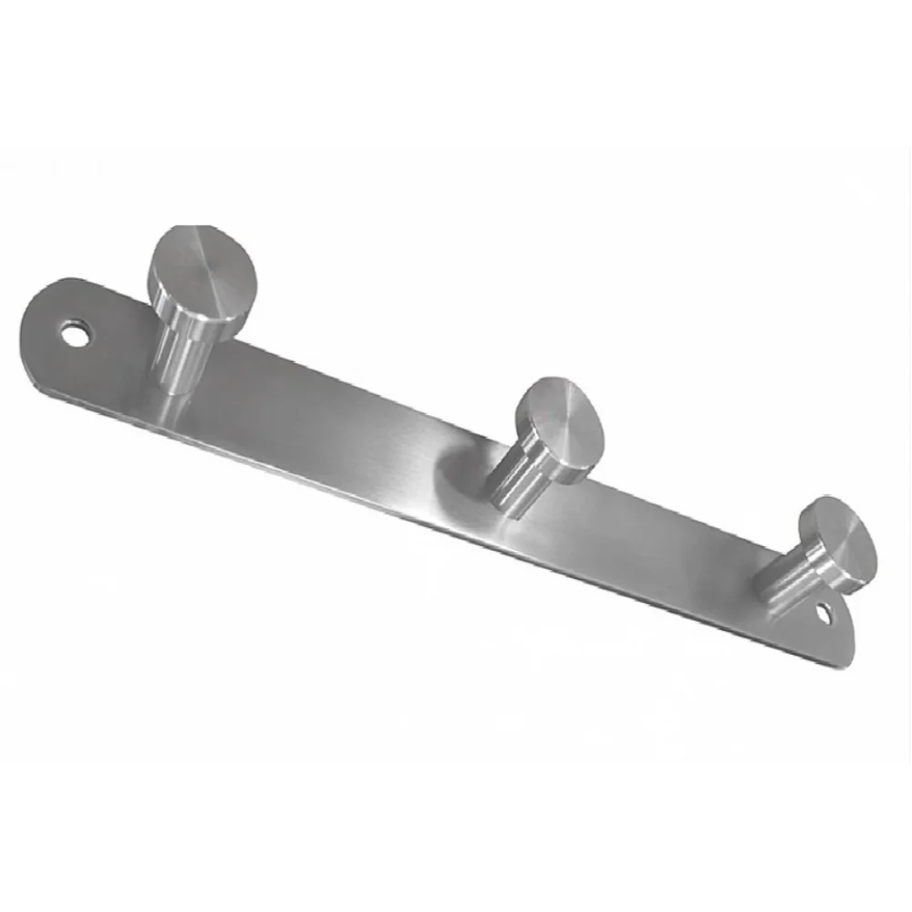 Гачок для одягу Modern на планці металевий 220 мм 25 мм сталь (MK0450)