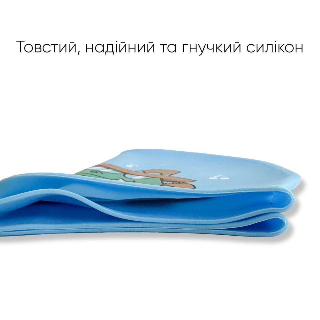 Шапочка для плавания детская Renvo Levico JR OSFM Голубой (1SC500-06) - фото 2