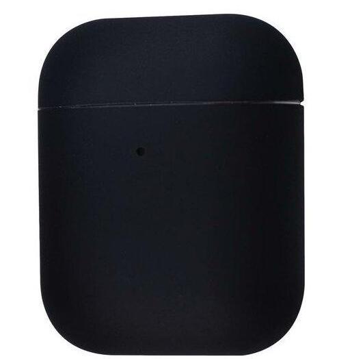 Силиконовый чехол для наушников Silicone Case for AirPods, Black