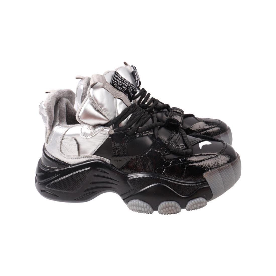 Кросівки жіночі Gifanni зі шкіри р. 39 Чорний (117-21DK) Кросівки жіночі Gifanni зі шкіри р. 39 Чорний (117-21DK)