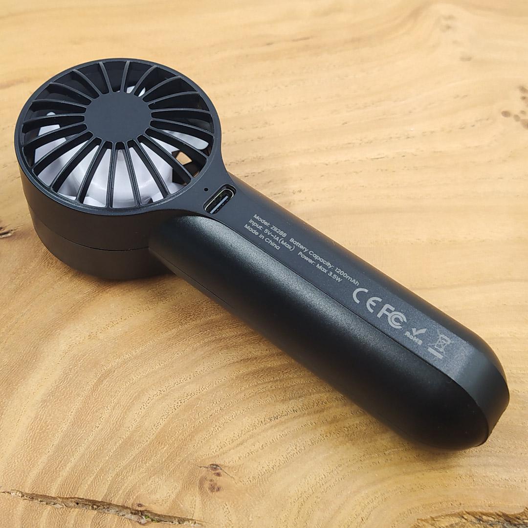 Вентилятор портативный Usams ZB288 Black (26854835) - фото 3 Вентилятор портативный Usams ZB288 Black (26854835) - фото 3