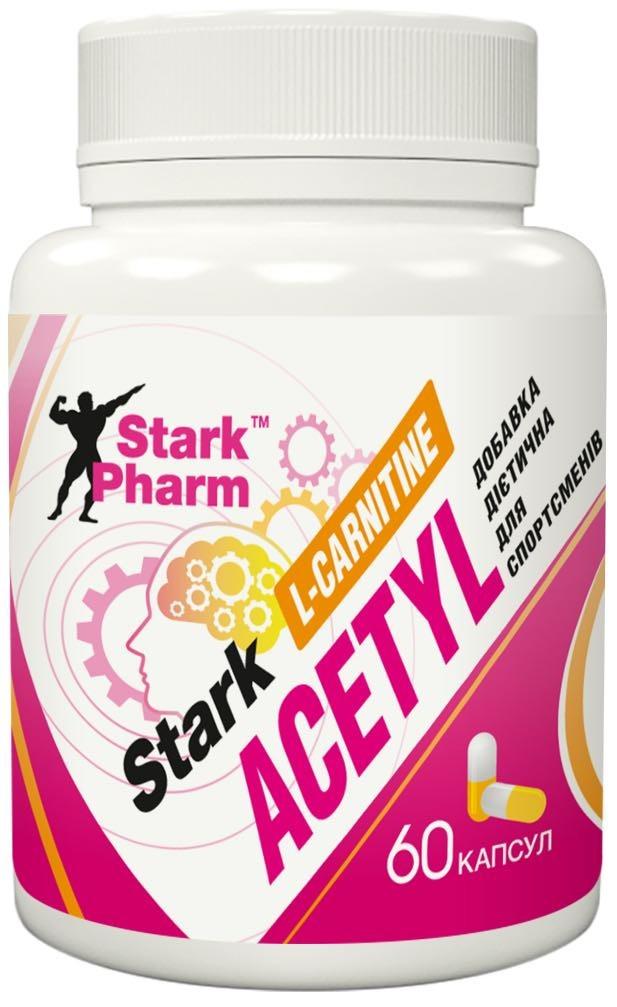 Жиросжигатель Stark Pharm L-Carnitine Acetyl 500 мг 60 капсул