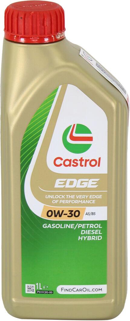 Моторное масло бензин/дизель Castrol 0W-30 EDGE A5/B5 1 л