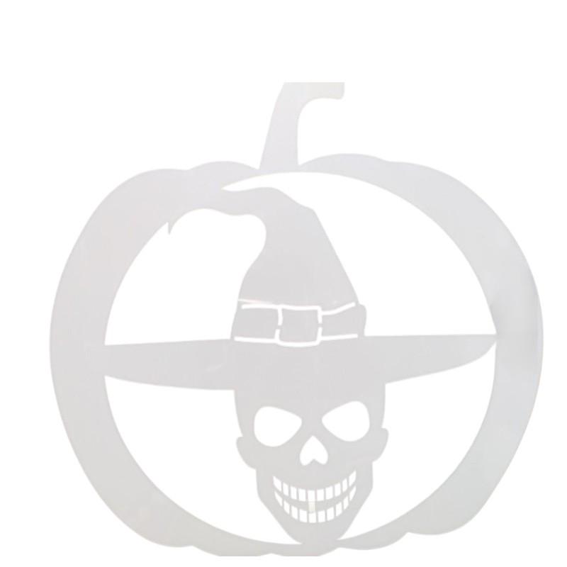 Трафарет Череп 20x16 см Серый (16605/12)