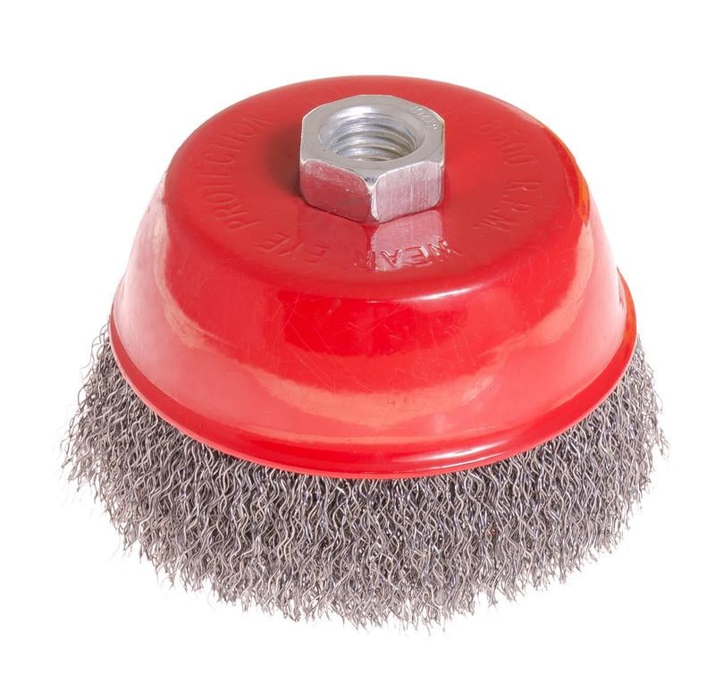 Щітка торцева Mastertool з рифленого дроту 100 м (19-7210)