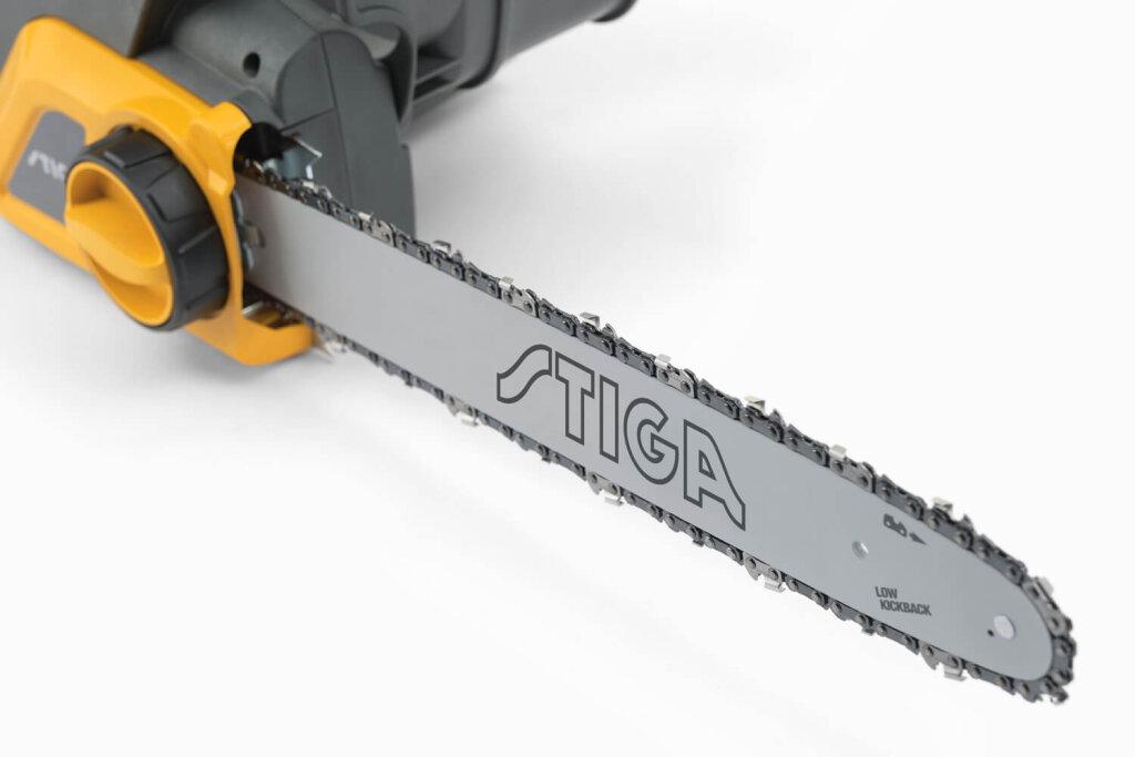 Пила цепная электрическая Stiga CS122c-40 2,2 кВт шина 40 см звеньев 56 шаг цепи 3/8" (7e7651d3) - фото 7