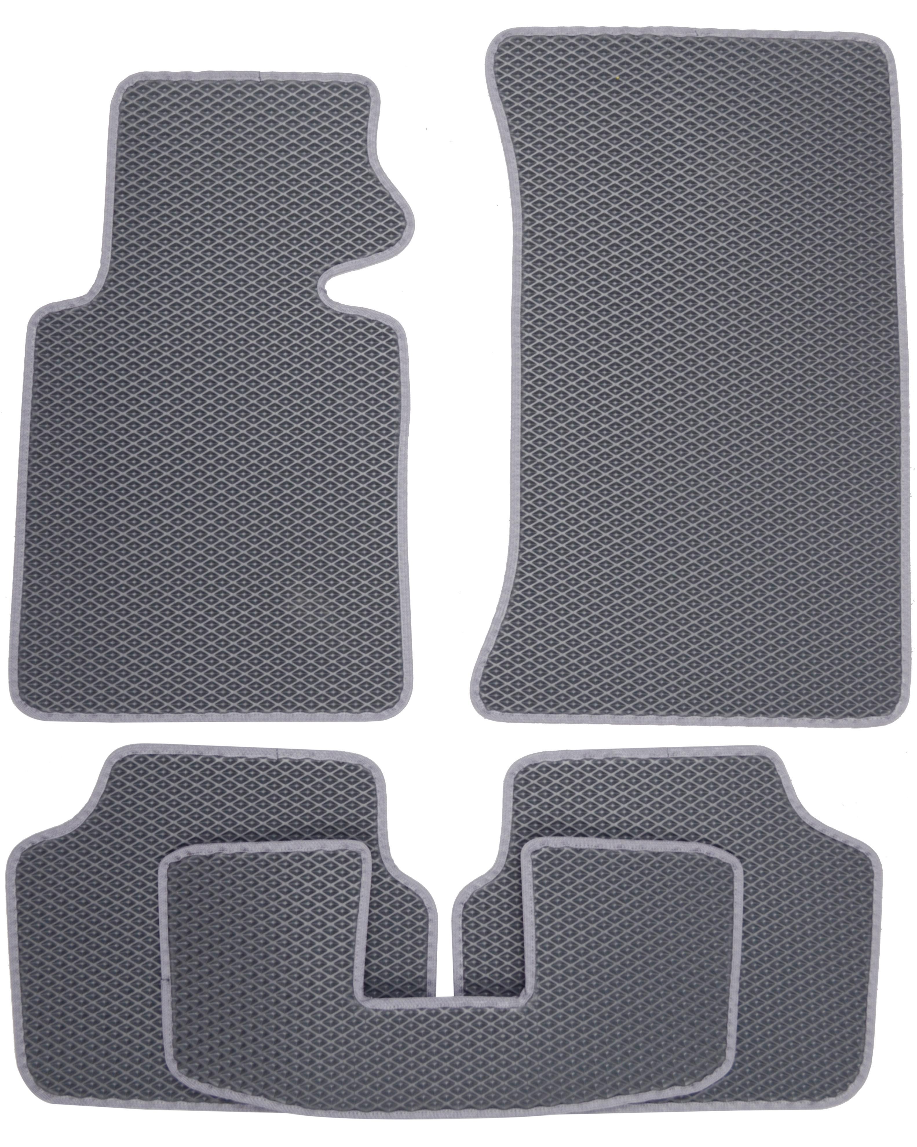 Коврики в салон Kinetic для BMW 3 E46 1998-2006 EVA-полимерные Серый (160466)