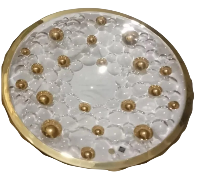 Тарілка Bohemia Lisboa Gold 38 см (fccf5aeb)