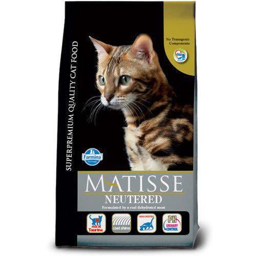 Корм сухой Farmina Matisse Neutered Chicken для стерилизованных кошек с курицей 1,5 кг