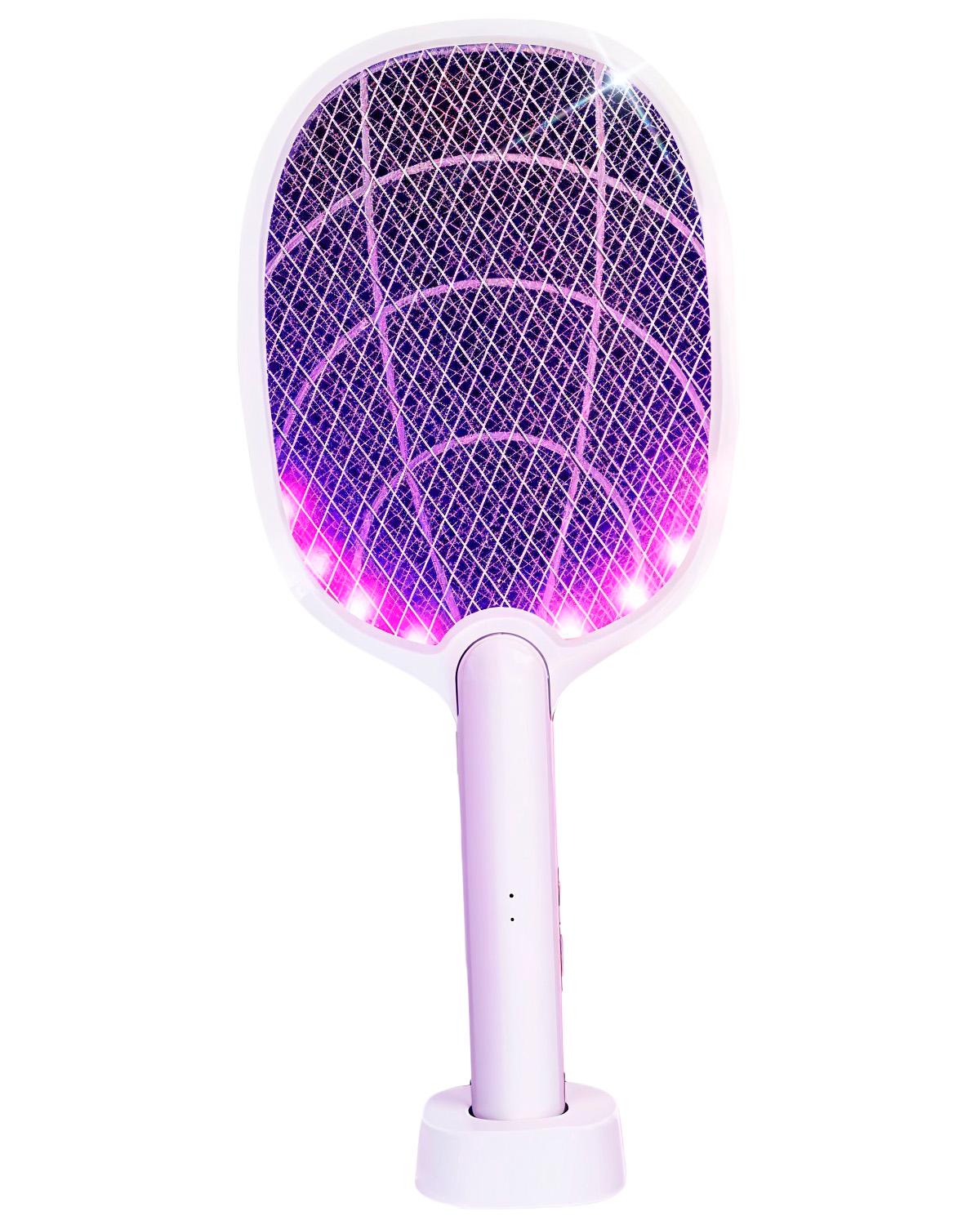 Мухобійка електрична BRS від комарів/мух/комах з акумулятором White (494376509)