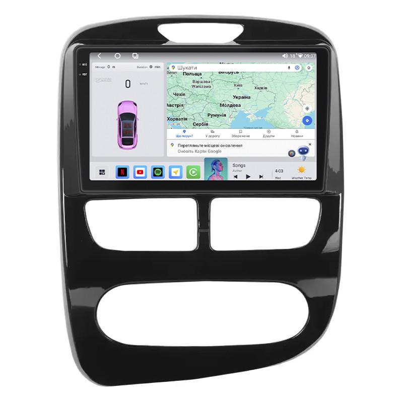 Автомагнитола штатная Lesko для Renault Clio IV 2012-2016 4/64 QLED CarPlay 4G Wi-Fi GPS Prime 9" (27281912)