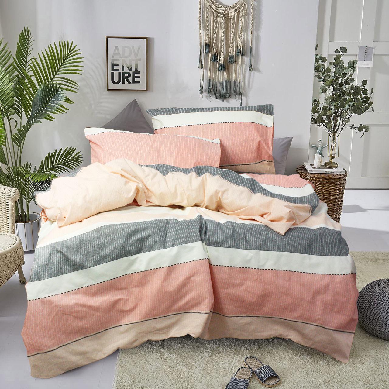 Простынь З0090 180x214 см Оранжевый/Серый (160981) Простынь З0090 180x214 см Оранжевый/Серый (160981)