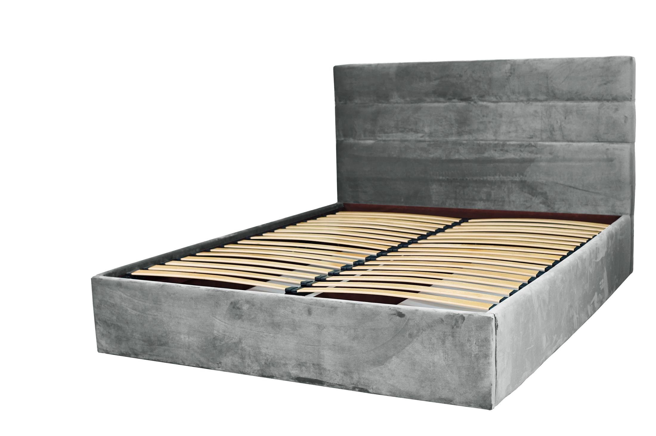 Ліжко RidneTut Edison Lite Lili 94 160х200 см Сірий (33435-1112194) - фото 3 Ліжко RidneTut Edison Lite Lili 94 160х200 см Сірий (33435-1112194) - фото 3