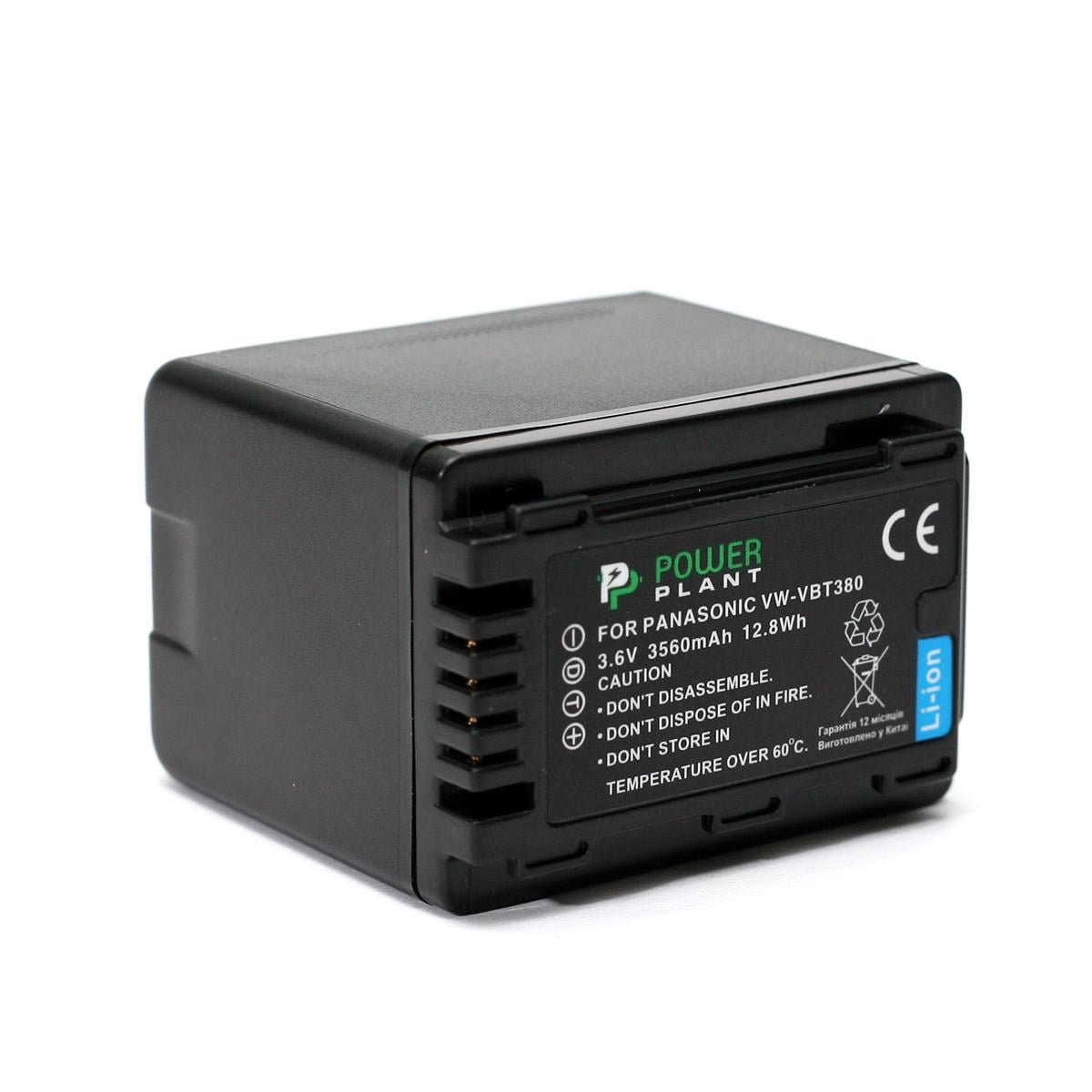 Акумулятор Power Panasonic VW-VBT380 3560mAh