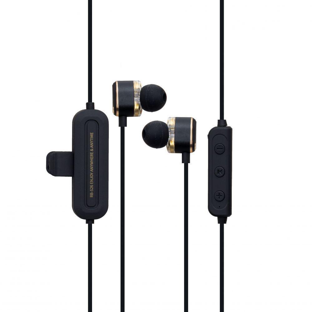 Наушники Bluetooth 5.0 REMAX with mic Dual Moving Coil RB-S26 black