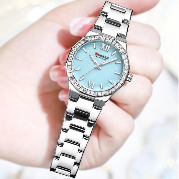 Наручний годинник жіночий Curren Honey Silver (2075) - фото 2 Наручний годинник жіночий Curren Honey Silver (2075) - фото 2