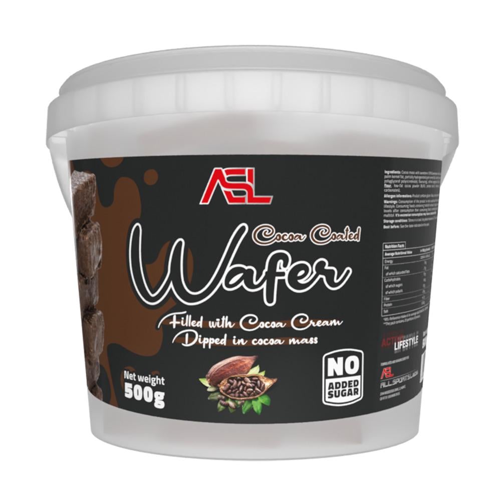 Вафли AllSports Labs Wafer Filled with Cocoa Cream 500 г