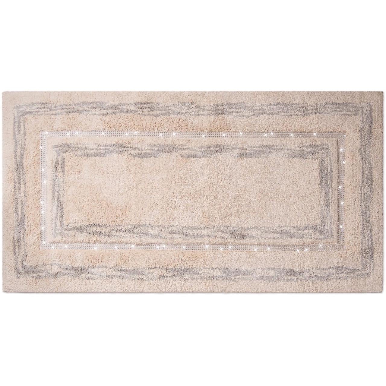 Коврик для ванной комнаты PHP Diamond Beige 55х110 см Бежевый (8558010)