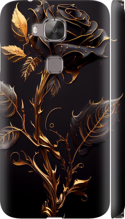 Чехол на Huawei G8 Роза 3 (5552m-493-42517) Чехол на Huawei G8 Роза 3 (5552m-493-42517)