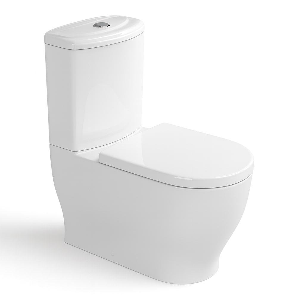 Унитаз напольный VIBA AUVA керамический Белый (C15307) - фото 2 Унитаз напольный VIBA AUVA керамический Белый (C15307) - фото 2