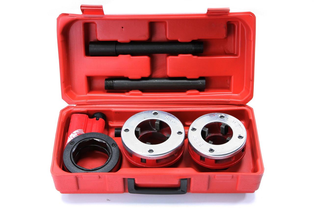 Набор резьбонарезной для труб Mar-Pol M55830 1,1/2"-2" (2440006718) - фото 1 Набор резьбонарезной для труб Mar-Pol M55830 1,1/2"-2" (2440006718) - фото 1