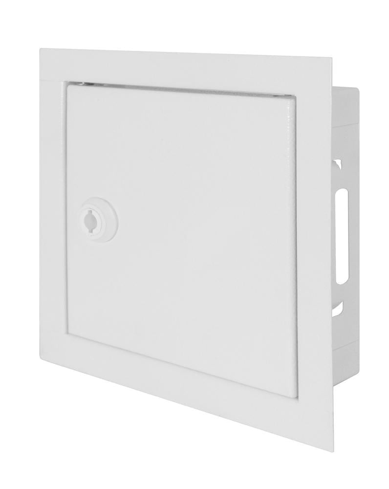 Дверцята металеві ревізійні E.NEXT e.mdoor.stand.150.150.z із замком 150х150 мм (s0100062)