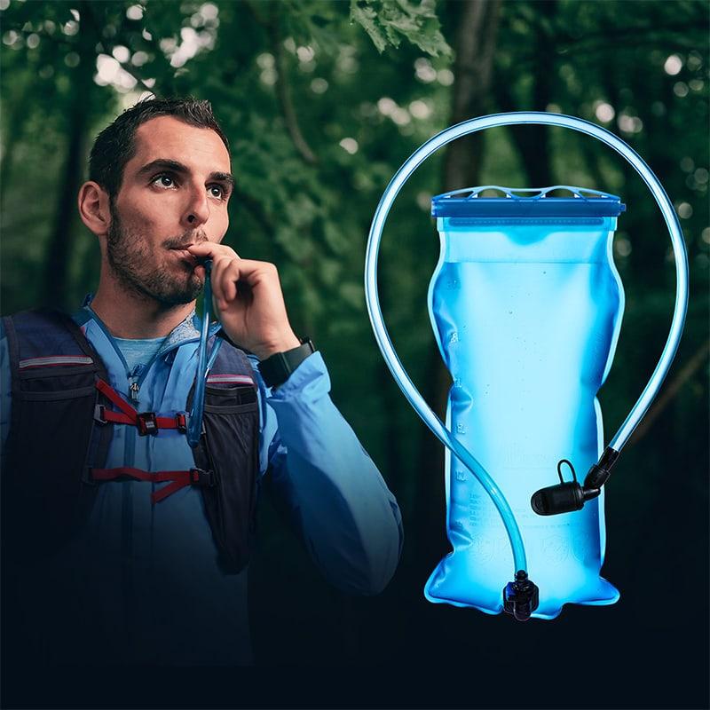 Питьевая система Naturehike PEVA Updated 3,0 л NH18S070-D Blue - фото 3