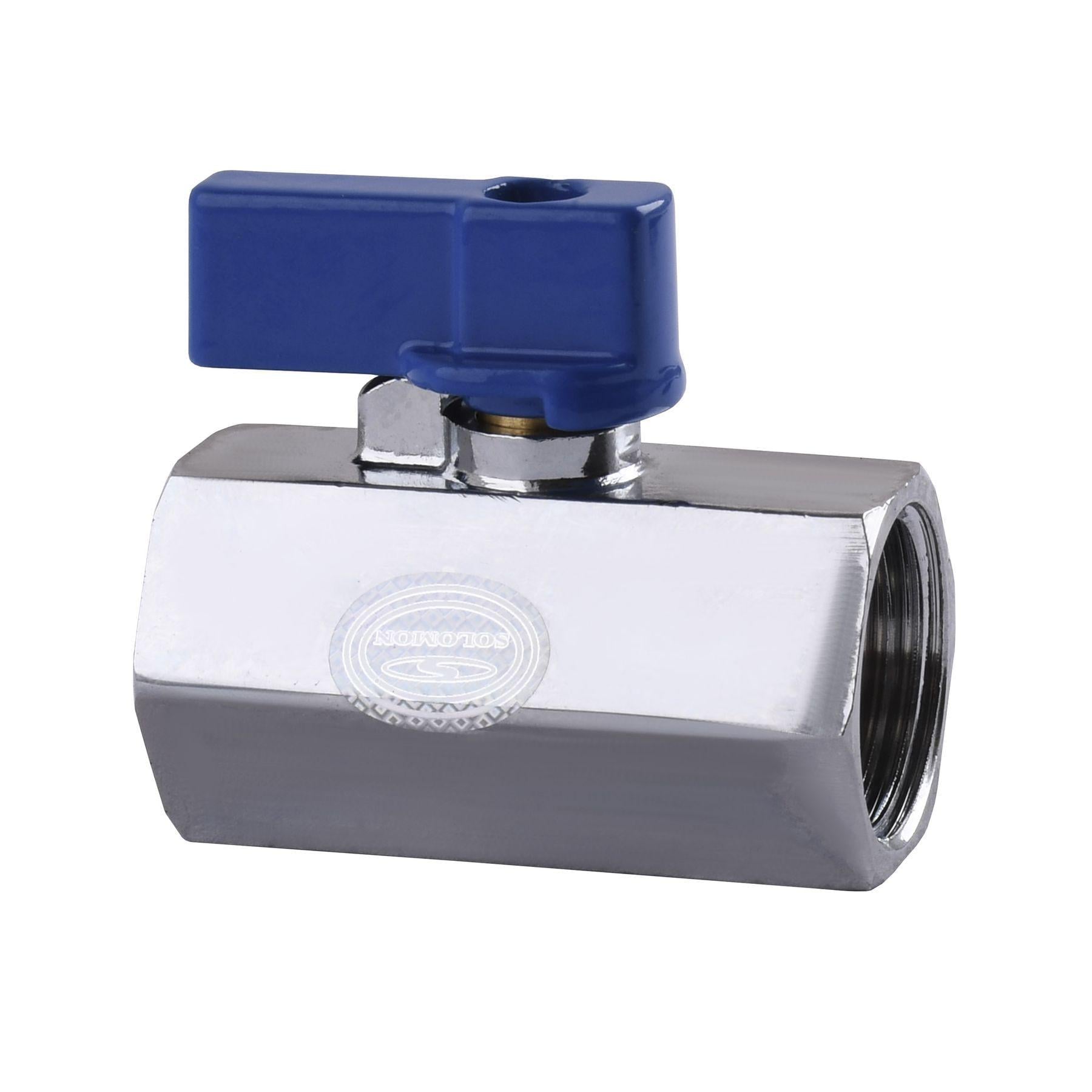 Кран шаровый мини Solomon 1/2″ ВВ NV-3024 2 шт. в упаковке (000000966) Кран шаровый мини Solomon 1/2″ ВВ NV-3024 2 шт. в упаковке (000000966)