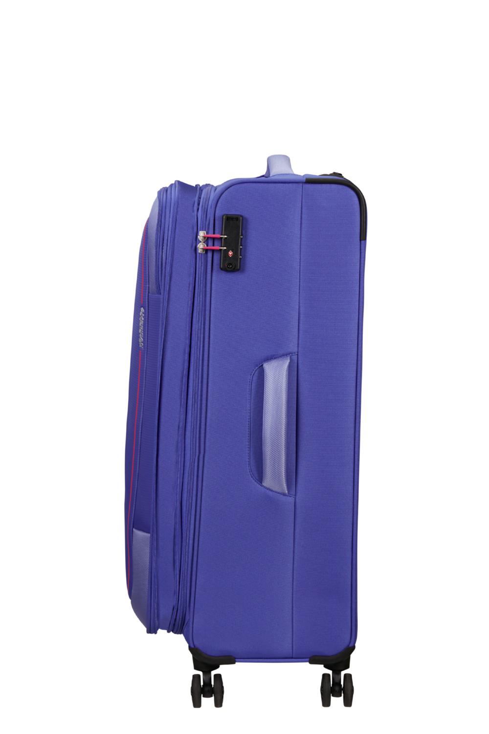 Чемодан American Tourister PULSONIC 81x49x31/34 см Синий (MD6*61003) - фото 5