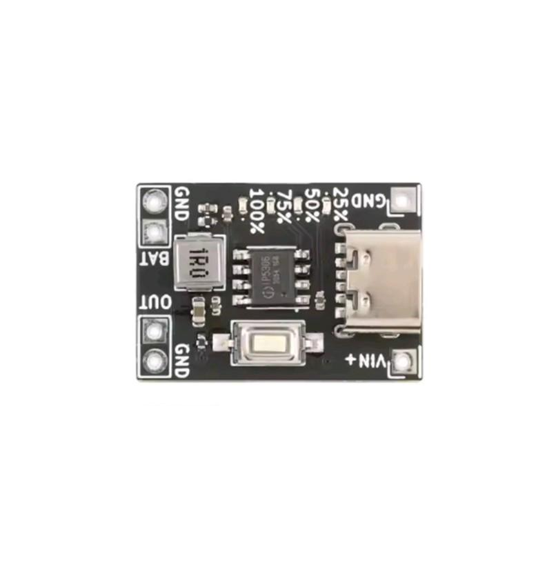Модуль контролю заряду/розряду IP5306 5V 2A TYPE-C з індикацією