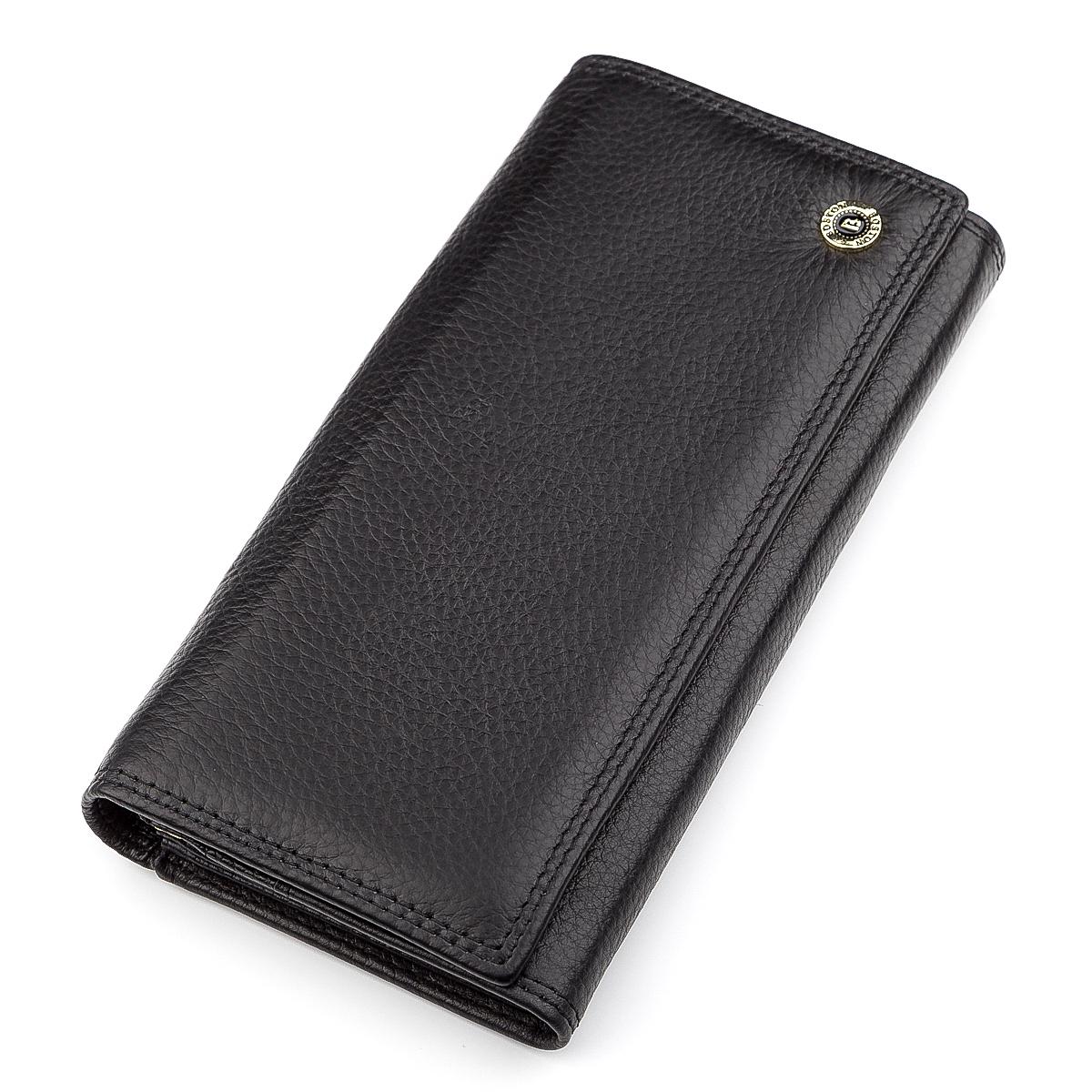 Гаманець жіночий Boston 18485 шкіра Чорний