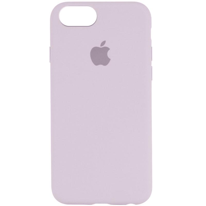 Протиударний чохол Silicone Case Full Protective AA для Apple iPhone SE 2020 Бузковий/Lilac