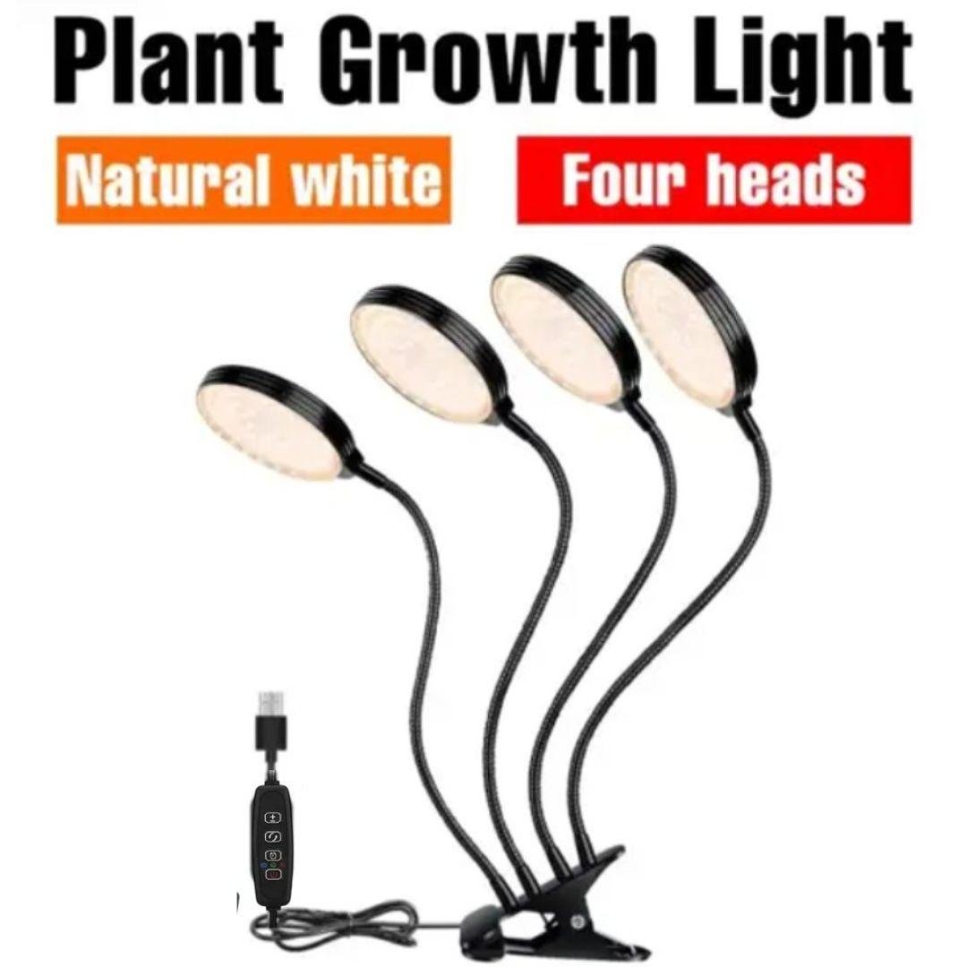 Фітолампа LED USB для росту рослин на 4 лампи (545) - фото 5 Фітолампа LED USB для росту рослин на 4 лампи (545) - фото 5