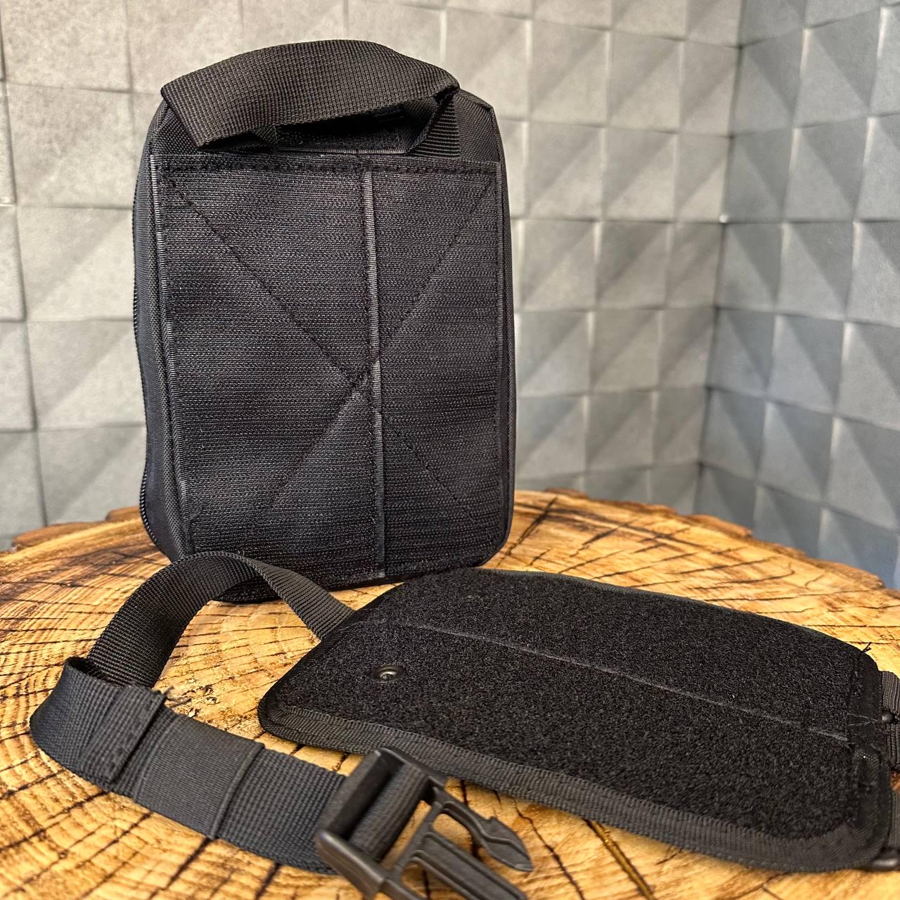 Підсумок для аптечки швидкого скидання стандарт НАТО Чорний - фото 9 Підсумок для аптечки швидкого скидання стандарт НАТО Чорний - фото 9