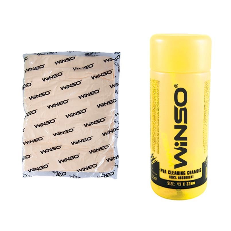 Тряпка WINSO из искусственной замши 43х32 см