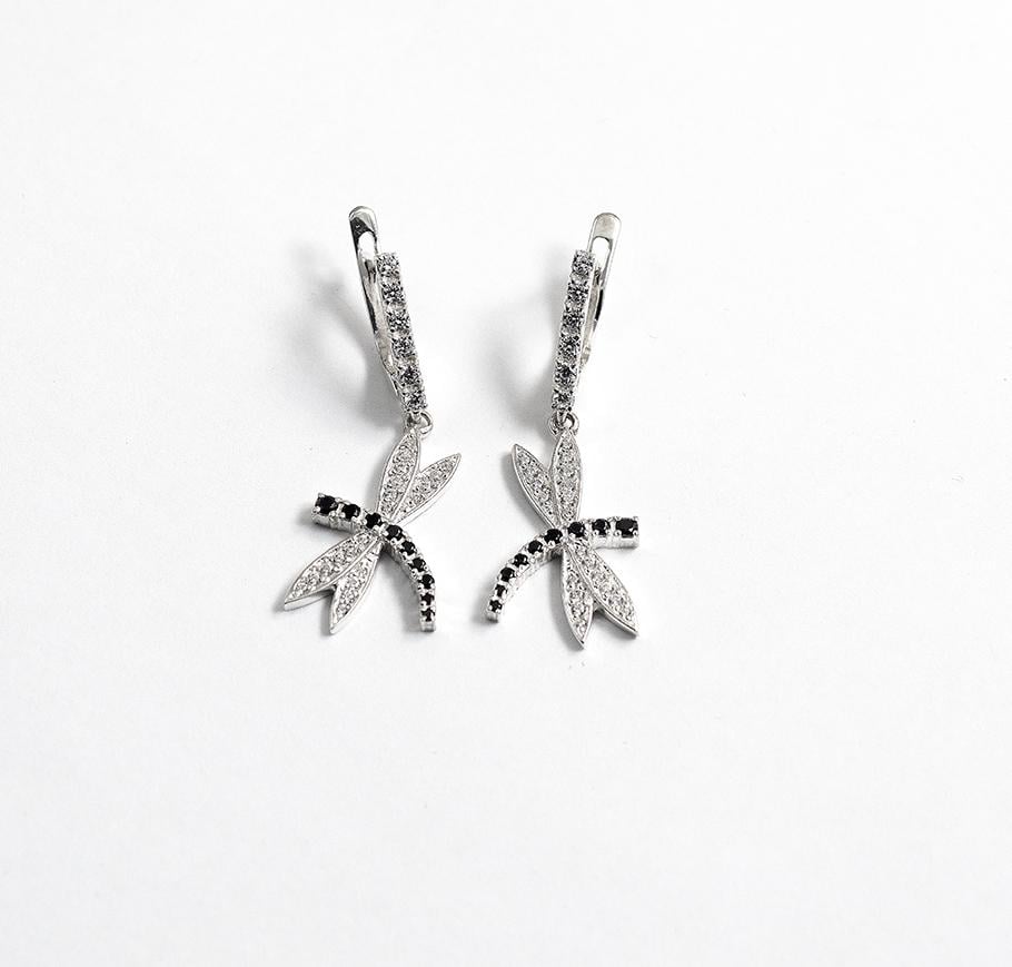 Серьги Maxi Silver 9518 Бабки (89518)