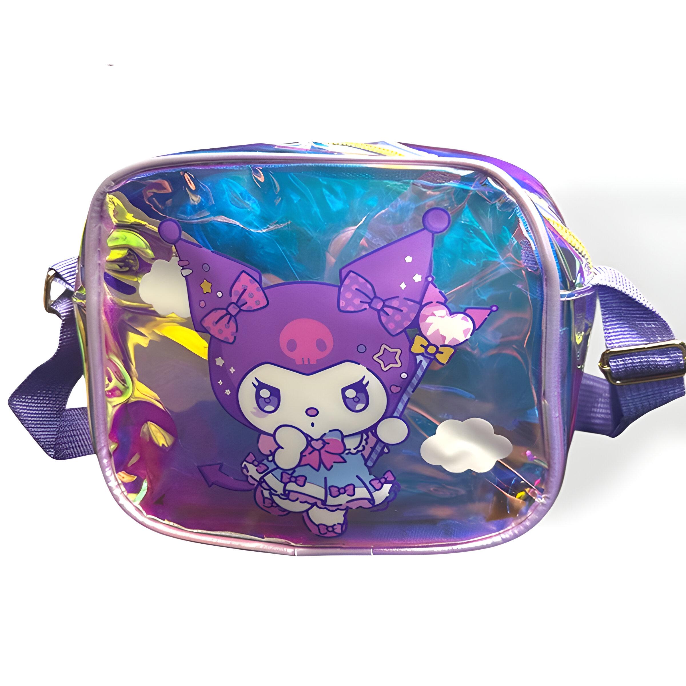 Сумка детская Куроми голографическая 17х15х6 см (24-495) Сумка детская Куроми голографическая 17х15х6 см (24-495)