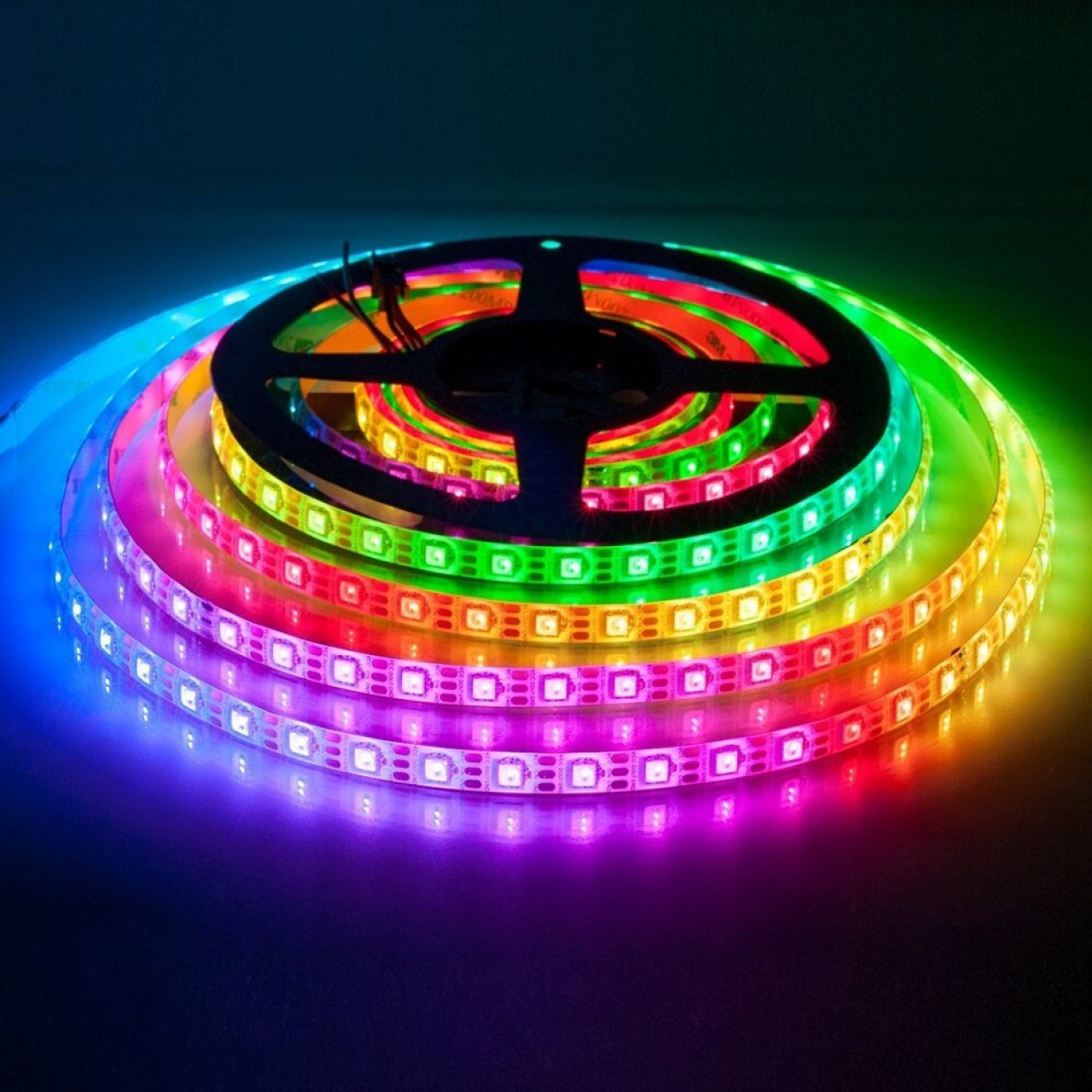 Лента с пультом управления Led RGB светодиодная 5 м (2479515642)