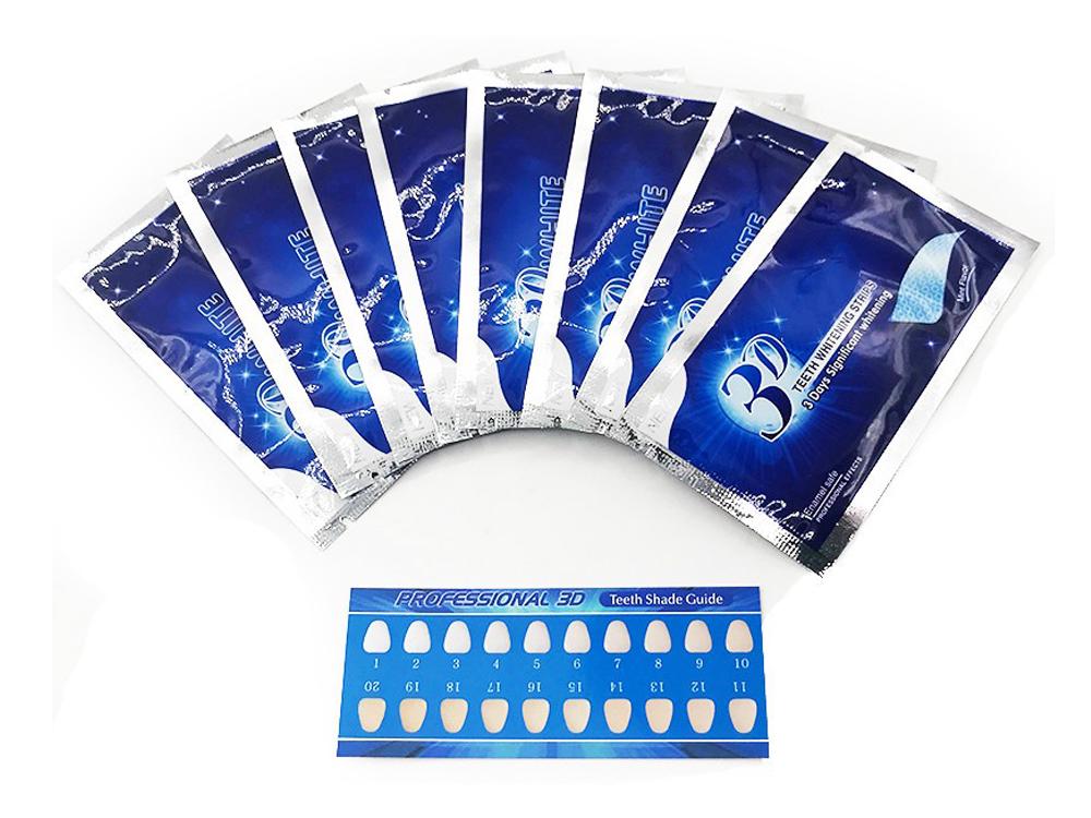 Полоски для отбеливания зубов Advanced Teeth Whitening Strips 20 шт. 10 пар