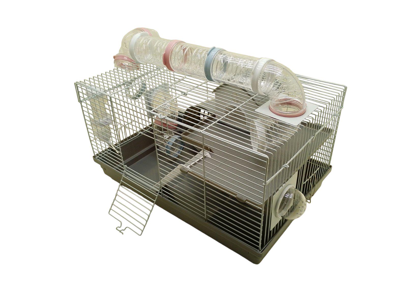 Клітка для гризунів 511В 47x30x27 см Сірий (30059979) - фото 2