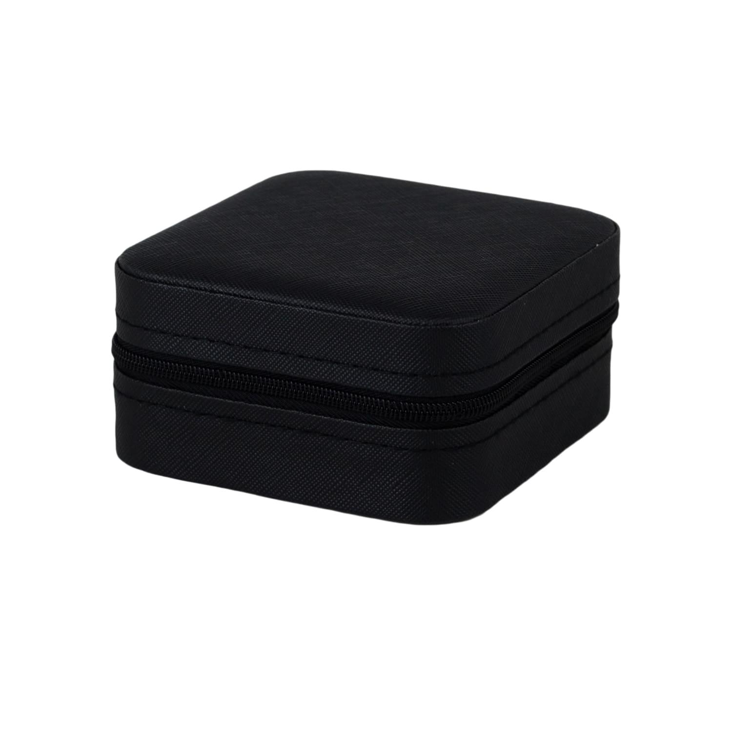 Шкатулка для украшений 10х5х10 см Черный (ШДД-17-4) - фото 2