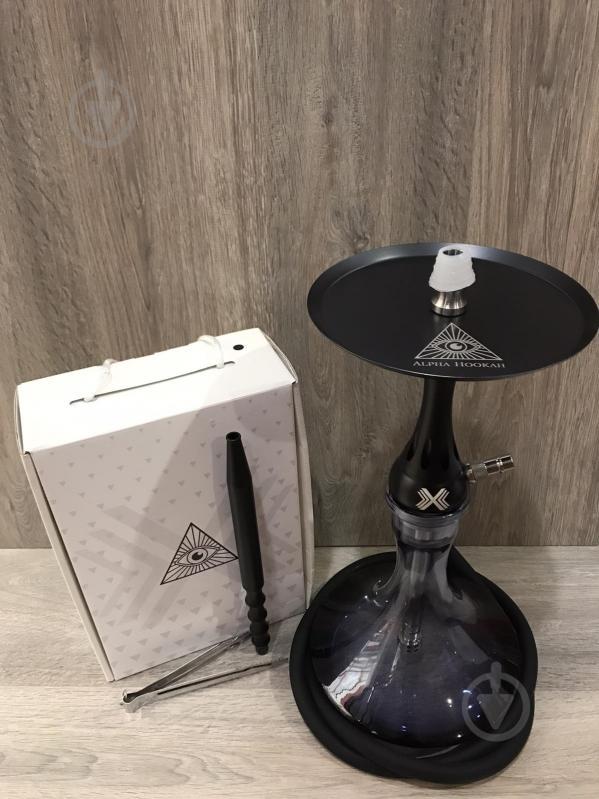 Кальян Alpha Hookah Model X Чёрный (351531)