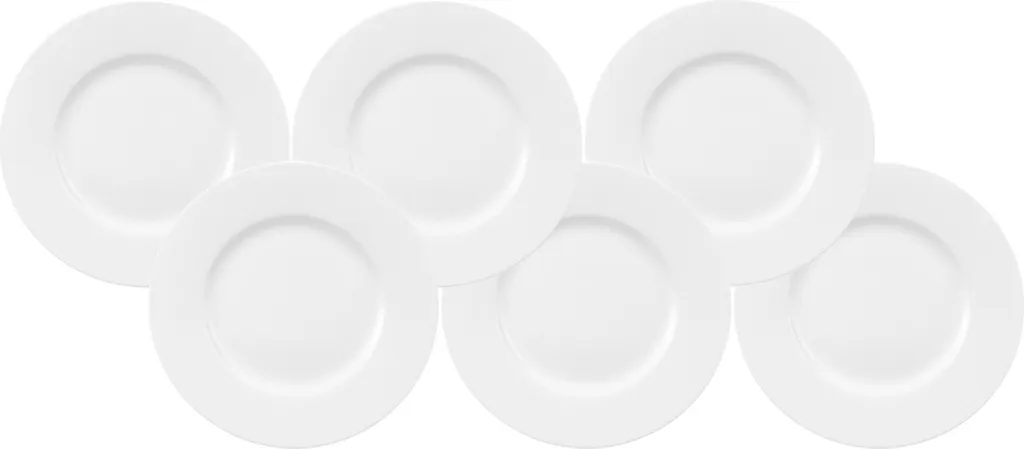 Набор терелок для завтрака/десерта Villeroy & Boch Royal Noblesse костяной фарфор Ø22 см 6 шт.