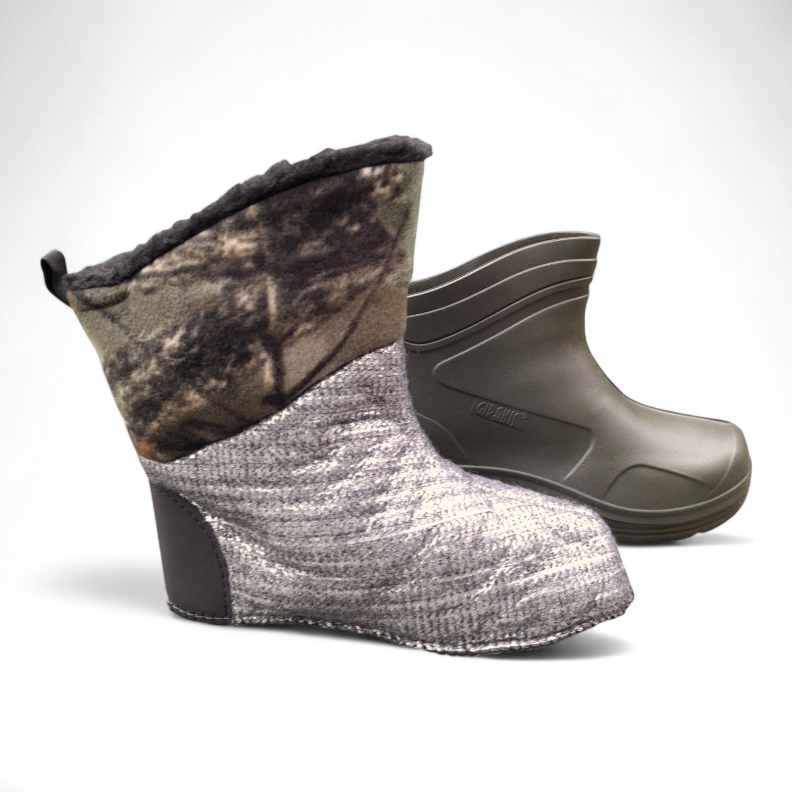 Чоботи утеплені чоловічі GIPANIS р. 42 25,5 см Хакі (2770223980) - фото 3