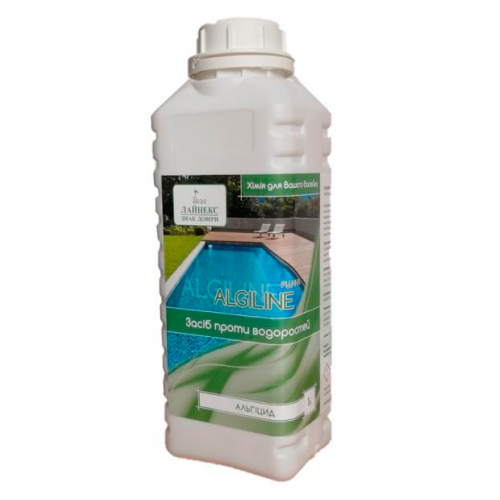 Средство альгицидное Algiline для предупреждения роста водорослей в бассейне 1 л (0601001)