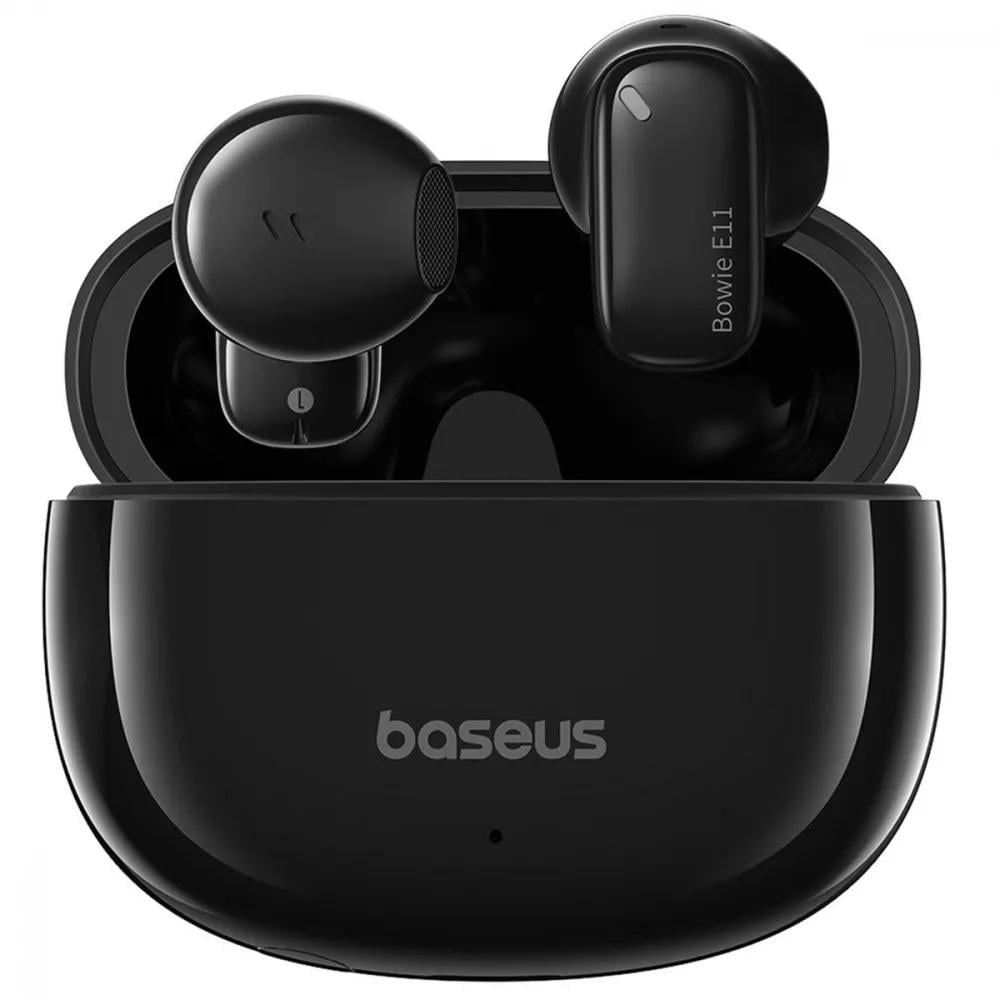 Навушники Baseus Bowie E11 Bluetooth 5,3 TWS до 30 годин Black (627277)