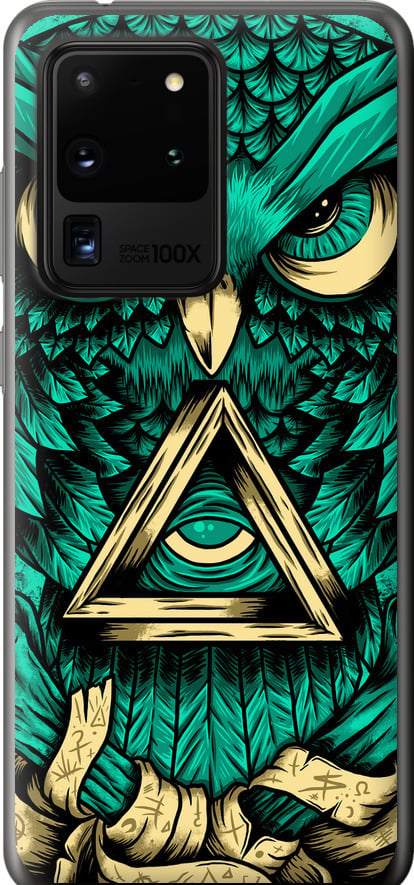 Чохол на Samsung Galaxy S20 Ultra Сова Арт-тату (3971t-1831-42517)