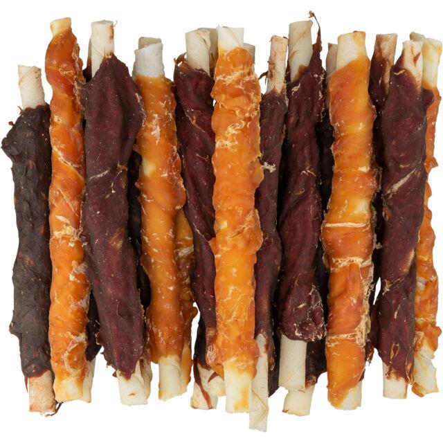 Жувальні палички Trixie Denta Fun Roll Mix 250 г 10 см Жувальні палички Trixie Denta Fun Roll Mix 250 г 10 см